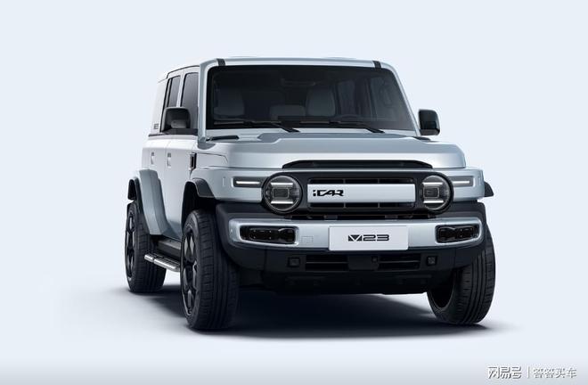 曝光 延续方盒子造型 车身尺寸更大AG真人奇瑞iCAR V27谍照
